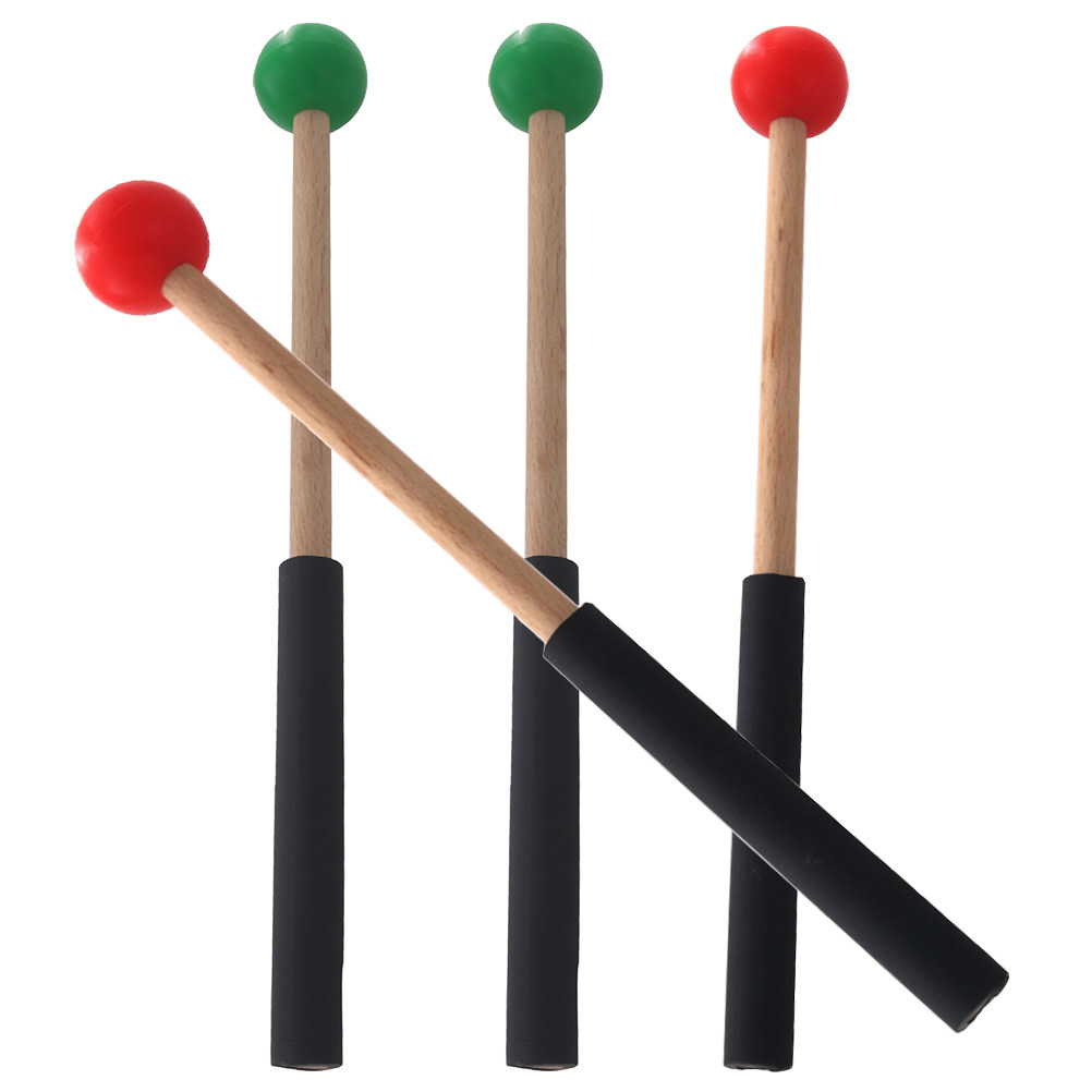 ไม้ตีกลองลิ้น 2 คู่ ด้ามจับยาง - Musical Instrument Marimba บทวิจารณ์และราคา