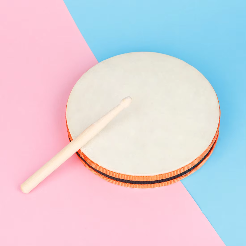 กลองมือสองด้านพร้อมไม้ตีกลอง แ - Tambourine Hand Drum บทวิจารณ์และราคา